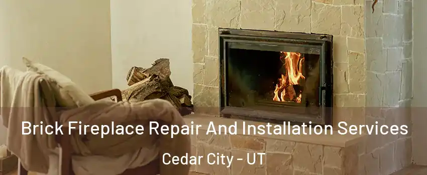  Brick Fireplace Repair And Installation Services Cedar City - UT