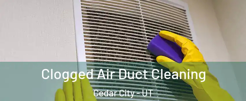  Clogged Air Duct Cleaning Cedar City - UT