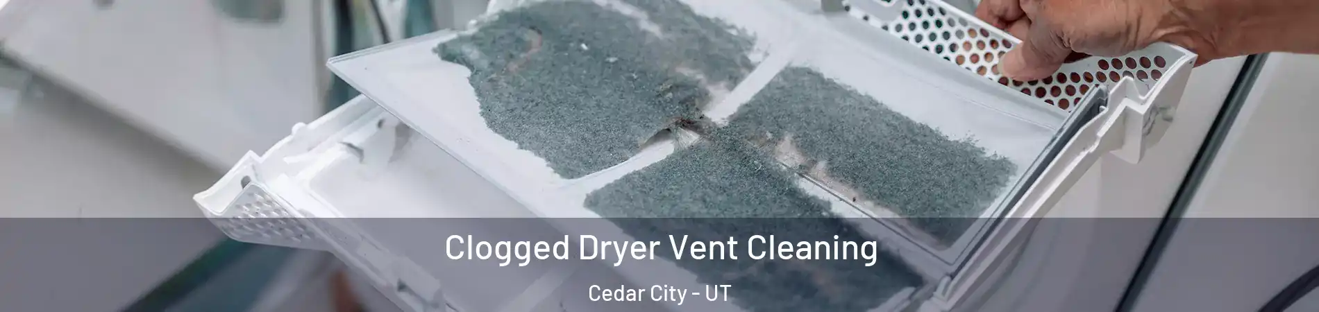  Clogged Dryer Vent Cleaning Cedar City - UT