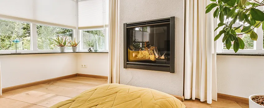 Residential Fireplace Ceramic Glass Installation in Cedar City, UT
