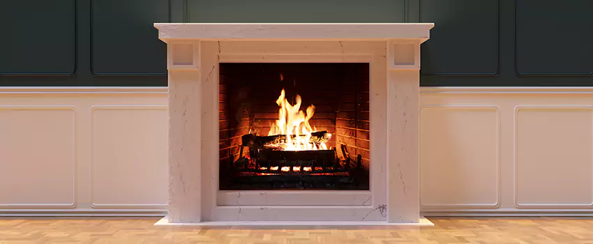 Open Flame Wood-Burning Fireplace Installation Services in Cedar City, Utah