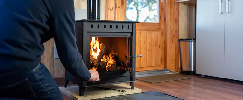 Open Hearth Wood Fireplace Installation in Cedar City, UT