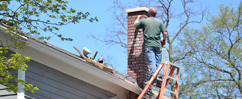 Vinyl and PVC Chimney Flashing Installation in Cedar City, UT
