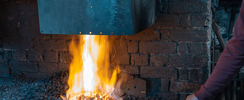 Fireplace Throat Plates Repair and installation Services in Cedar City, UT