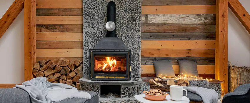 Thelin Hearth Products Direct Vent Gas Stove Fireplace Inspection in Cedar City, Utah