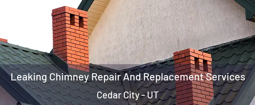  Leaking Chimney Repair And Replacement Services Cedar City - UT